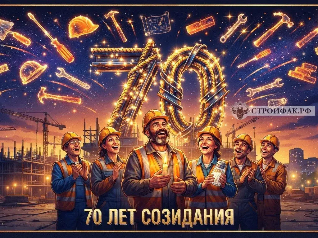 70-летия Дня строителя