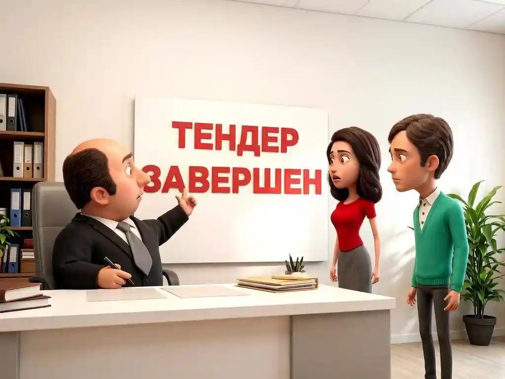 Тендер завершен